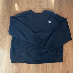 Black Carhartt Crewneck Sweatshirt